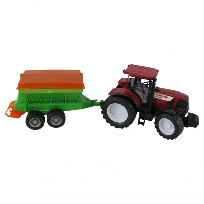 TRAKTOR Z MASZYNĄ ROLNICZĄ